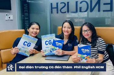 Đại diện trường Anh ngữ CG thăm văn phòng Phil English vào tháng 10/2025