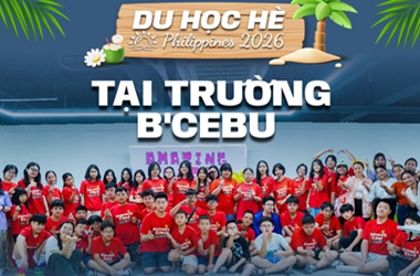 Du học hè Philippines 2026 - Trường Anh ngữ B’Cebu