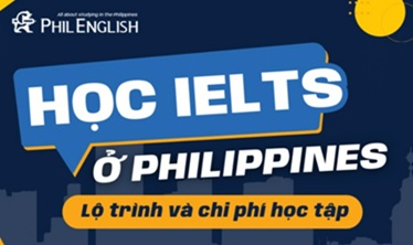 Học IELTS ở Philippines - Lộ trình học và chi phí bạn cần biết