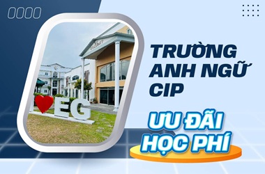 Ưu đãi học phí trường Anh ngữ EG